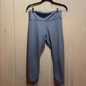 Grey 90 Degree By Reflex Crop Leggings